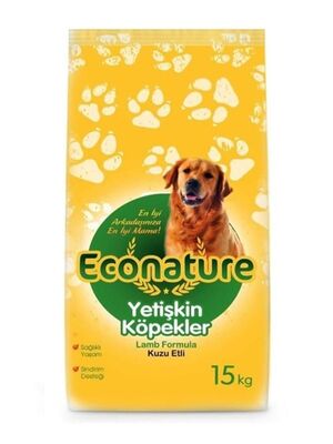 Econature - Econature Kuzulu Yetişkin Köpek Maması 15 Kg