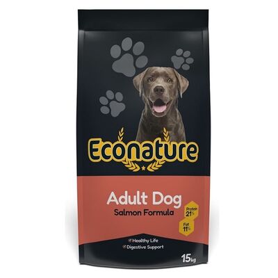 Econature - EcoNature Somonlu Yetişkin Köpek Maması 15 KG