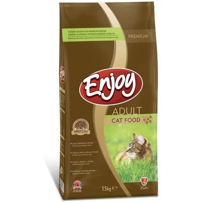 Enjoy - Enjoy Tavuklu Yetişkin Kedi Maması 15 Kg