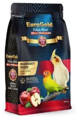 EuroGold - EuroGold Deluxe Elmalı Paraket Yemi 1000gr