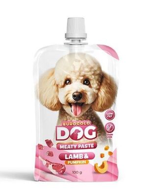 EuroGold - EuroGold Köpek Et Ezme Ödülü Kuzu-Balkabağı 100 Gr