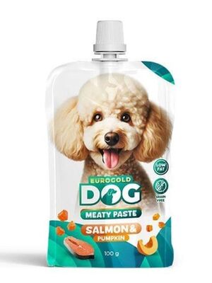 EuroGold - EuroGold Köpek Et Ezme Ödülü Somon-Balkabağı 100 Gr