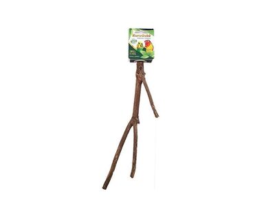 EuroGold - Eurogold Muhabbet - Parakeet Kuşları İçin Doğal Ahşap Tünek 25 Cm