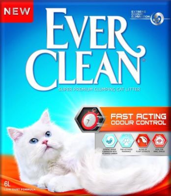 Ever Clean - Ever Clean Fast Acting Hızlı Etki Eden Bitki Özlü Kedi Kumu 10 Lt