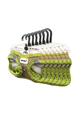 EWOX - Ewox Air Mesh Yeşil Kamuflaj Desenli Göğüs Tasması 2XS