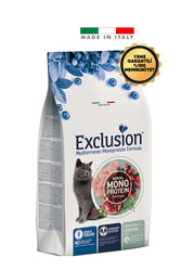 Exclusion Monoprotein 7 Tavuklu Ve Narlı Düşük Tahıllı Kısırlaştırılmış Yaşlı Kedi Maması 1,5 Kg - Thumbnail