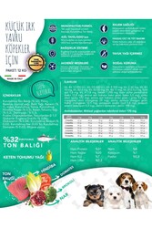 Exclusion Monoprotein Düşük Tahıllı Ton Balıklı ve Narlı Küçük Irk Yavru Köpek Maması 2 kg - Thumbnail