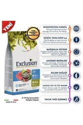Exclusion Monoprotein Düşük Tahıllı Ton Balıklı Ve Narlı Küçük Irk Yetişkin Köpek Maması 2 Kg - Thumbnail