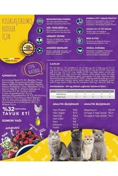 Exclusıon Tavuklu Ve Narlı Düşük Tahıllı Kısırlaştırılmış Kedi Maması 1,5 Kg - Thumbnail