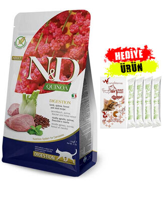 N&D - N&D Quinoa Digestion Kuzu Etli Yetişkin Kedi Maması 1,5 Kg