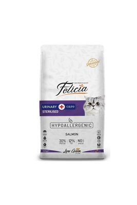 Felicia - Felicia Düşük Tahıllı Somonlu Light Kısır Kedi Maması 12 kg