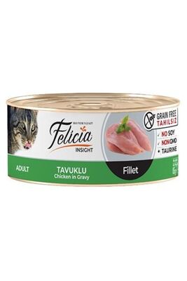 Felicia - Felicia Tahılsız Tavuklu Fileto Yetişkin Kedi Konservesi 85 gr
