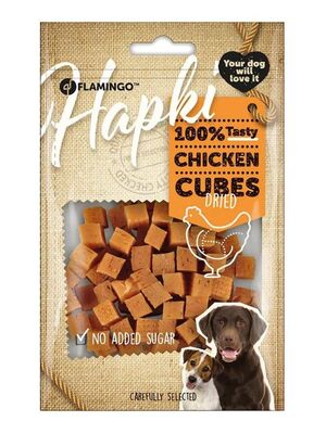 Flamingo - Flamingo Hapki Chicken Cubes Tavuklu Köpek Ödül Maması 85 gr