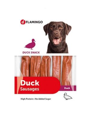 Flamingo - Flamingo Hapki Ördekli Sosis Köpek Ödül Maması 85 gr 
