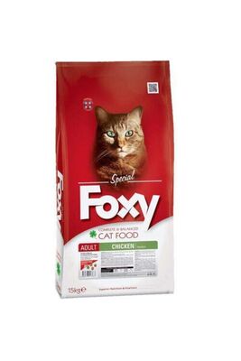 Foxy - Foxy 30/15 Tavuk Etli Yetişkin Kedi Maması 15 Kg