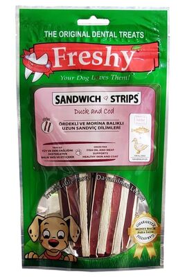 Freshy - Freshy Sandwich Ördekli Ve Morina Balıklı Sandviç Dilimleri. 80 gr
