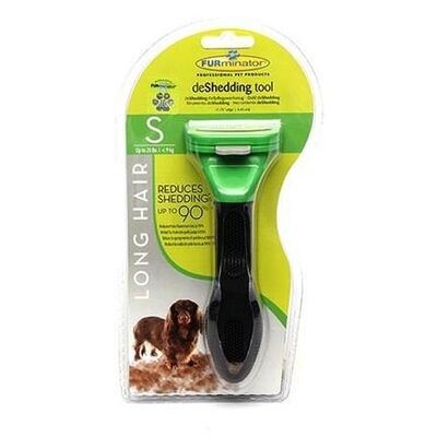 Furminator - Furminator Uzun Tüylü Köpekler İçin Tüy Toplayıcı Tarak Small