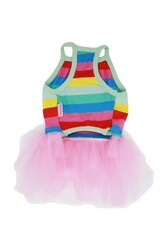 Fuşya Daisy Kedi Köpek Elbisesi Kedi Köpek Kıyafeti - XS - Thumbnail