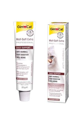 Gimcat - Gimcat Malt Soft-extra Tüy Yumağı Kontrol Kedi Macunu 20 gr
