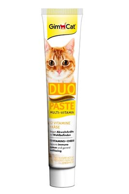Gimcat - Gimcat Multi-vitamin Duo Paste Peynir 12 Vitamin Kedi Macunu 50 G