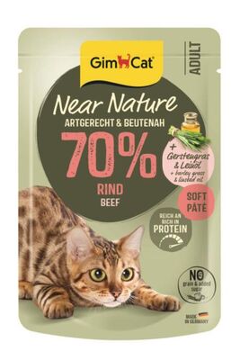 Gimcat - Gimcat Near Nature Sığır Etli 85 Gr