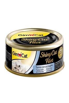 Gimcat - Gimcat Shinycat Fileto Kedi Maması -tuna Ançuez 70gr