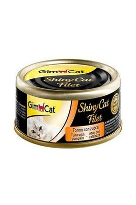Gimborn - Gimcat Shinycat Fileto Tuna Bal Kabaklı Kedi Maması 70 gr