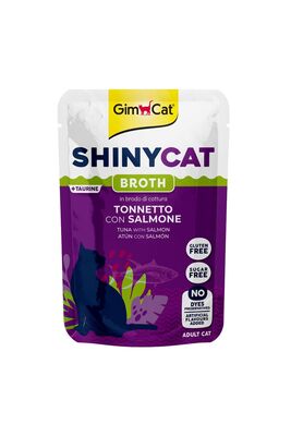Gimcat - Gimcat Shinycat Pouch Tuna with Salmon 70 gr - Ton Balıklı Somon Pouch 70 gr