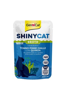 Gimcat - Gimcat Shinycat Pouch Yellowfin Tuna And Quinoa 70 gr – Sarı yüzgeçli Ton Balığı ve Kinoa 70 gr