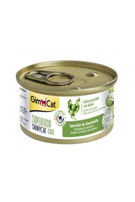 Gimcat - Gimcat Shinycat Superfood Tavuk Ve Elmalı Kedi Konservesi 70gr