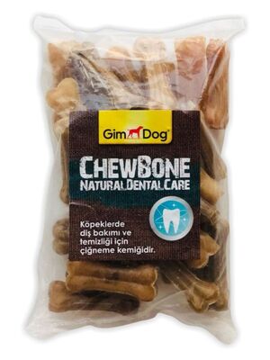 Gimdog - Gimdog 2'li Natural Mordimi Press Kemik 25 Adet