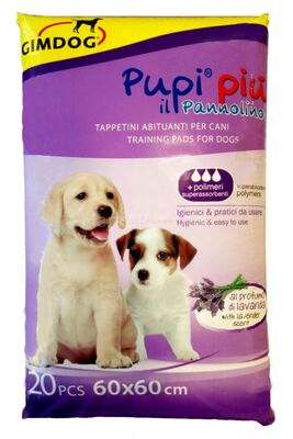 Gimdog - Gimdog Köpek Çiş Eğitim Pedi Lavanta Kokulu 60x60 Cm 20 Adet
