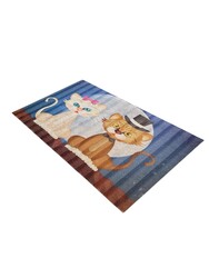 Glipet Amerikan Servis Mama Ve Su Kabı Paspası 60x45- Kedi Balosu - Thumbnail