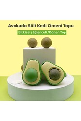 Glipet Avokado Şeklinde Catnipli Doğal Kedi Yalama Topu 6 Cm - Thumbnail