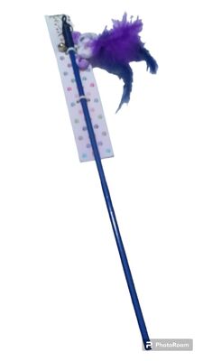 Glipet - Glipet Ayıcıklı Kedi Oltası 40 Cm 