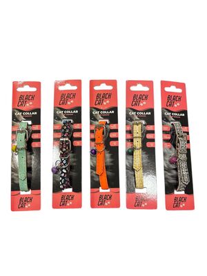 Glipet - Glipet Black Cat Kedi Boyun Tasması Ayarlanabilir 19-25 Cm 1 Adet