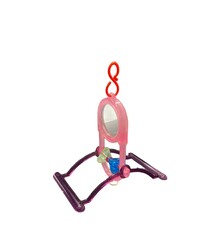 Glipet Çift Taraflı Aynalı Kuş Salıncağı Renkli - Thumbnail