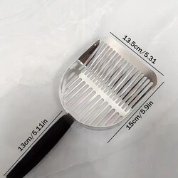Glipet Dayanıklı Paslanmaz Çelik Kedi Kum Küreği 15cm - Thumbnail