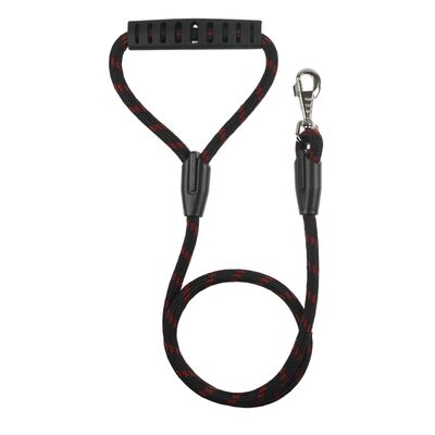 Glipet - Glipet Fitil İpli Gezdirme Tasması 1.2 Cm X 150Cm Siyah