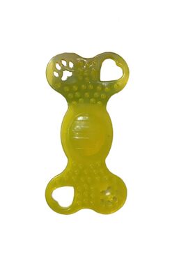 Glipet - Glipet Kalpli Köpek Diş Kaşıma Oyuncağı 14 Cm Sarı