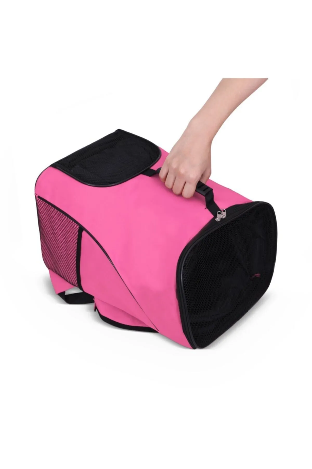 Glipet - Glipet Kedi Köpek Taşıma Çantası Pembe 45 Cm