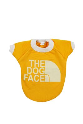 Glipet - Glipet Kedi ve Köpek Kıyafeti- Face Sarı