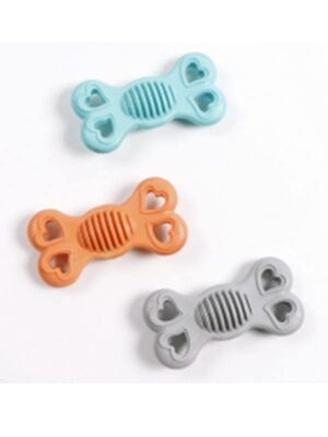 Glipet - Glipet Kemik Şeklinde Diş Karşıyıcı Köpek Oyuncağı 5x9,5 cm