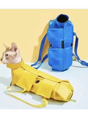 Glipet - Glipet Küçük Silindir Kedi Köpek Taşıma Çantası S