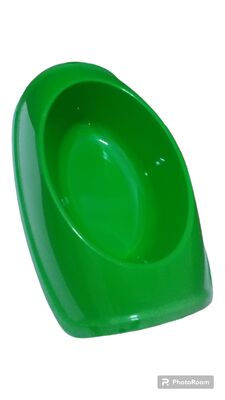 Glipet - Glipet Oval Mama ve su Kabı 250 Ml Yeşil