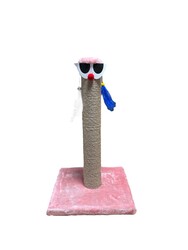 Glipet Palyaço Kedi Tırmalama Pembe 45 Cm - Thumbnail