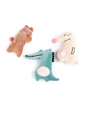 glipet - Glipet Peluş Hayvan Figürlü Kedi Oyuncağı 12 Cm