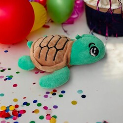 Glipet Peluş Kaplumbağa Kedi Oyuncağı 14x11x5 Cm Yeşil - Thumbnail