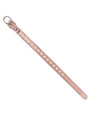 Glipet Pembe İncili Destekli Boyun Tasması 2x40 Cm - Thumbnail