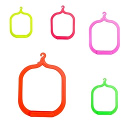 Glipet Plastik Renkli Kuş Salıncağı 20cm - Thumbnail